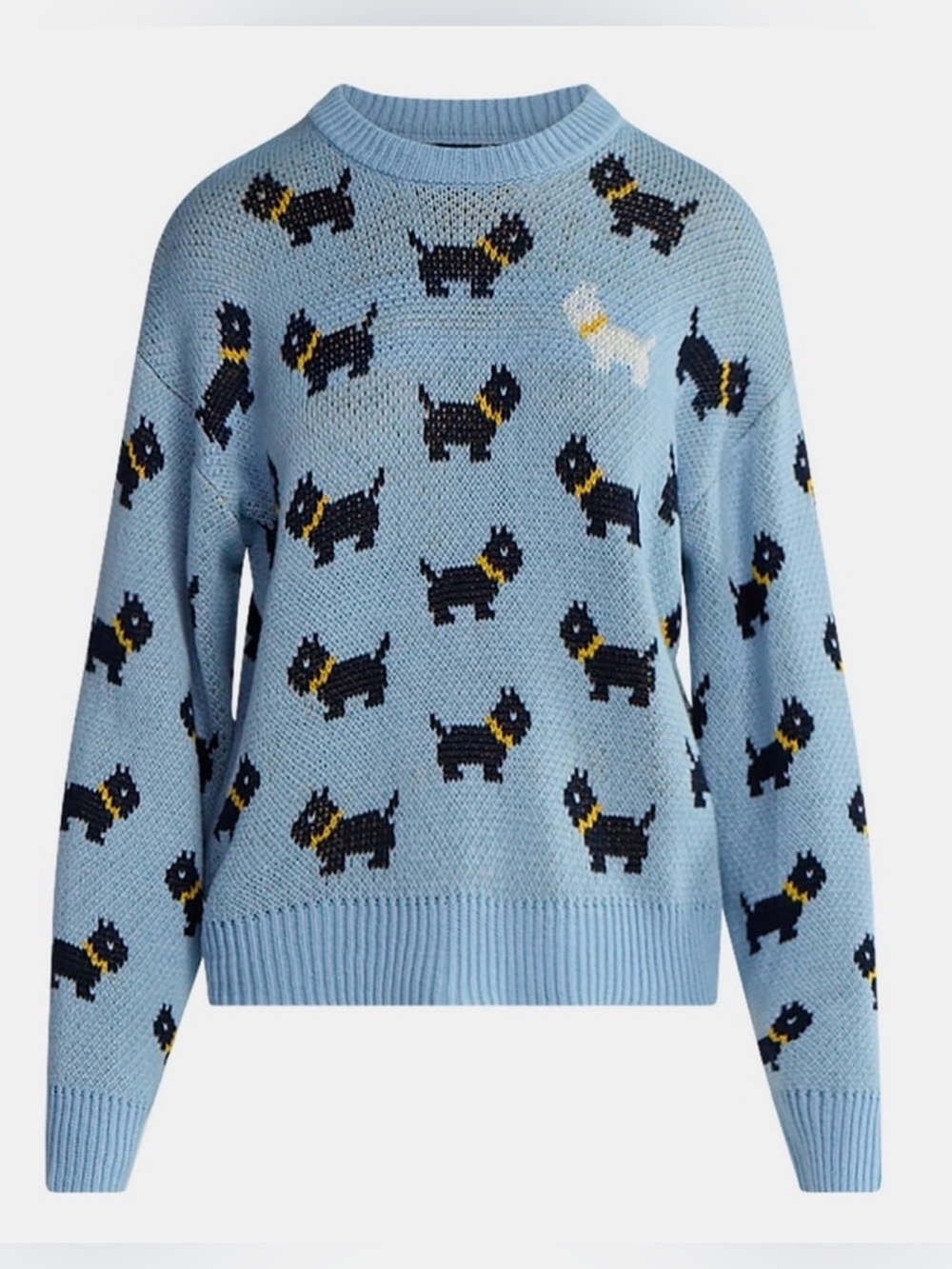 Netflix Stranger Things Scottie Dog Sweater from No Boundaries, Women's